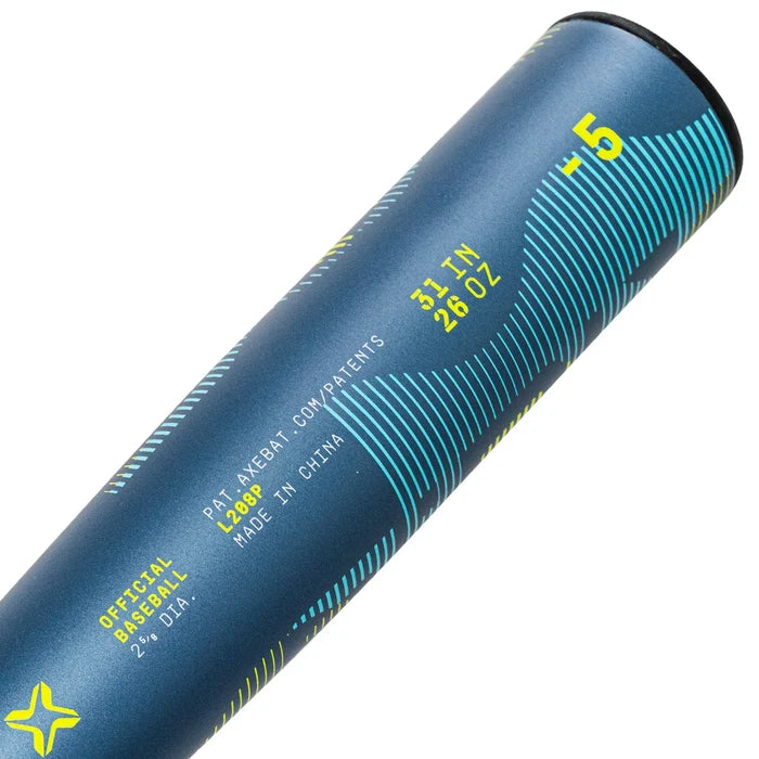 Axe RIPL Hybrid USA Baseball Bat  -8  Axe Handle  Navy color