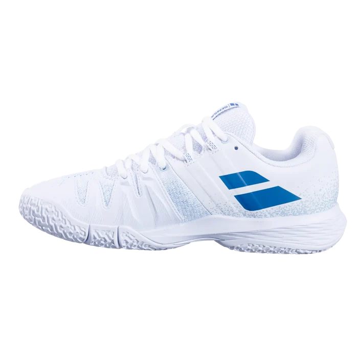 Babolat Sensa White/ Cool Blue Women Padel Shoes