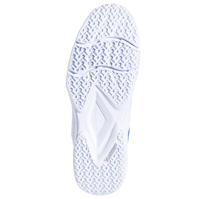 Babolat Sensa White/ Cool Blue Women Padel Shoes
