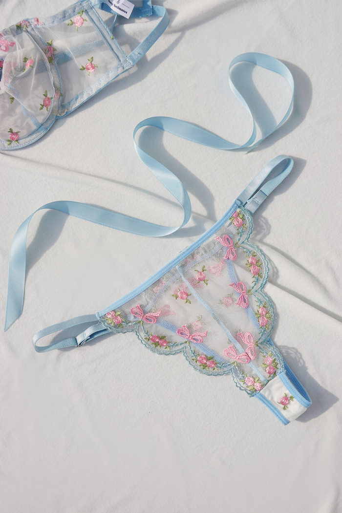 Baby Blue Bra and Panty Set
