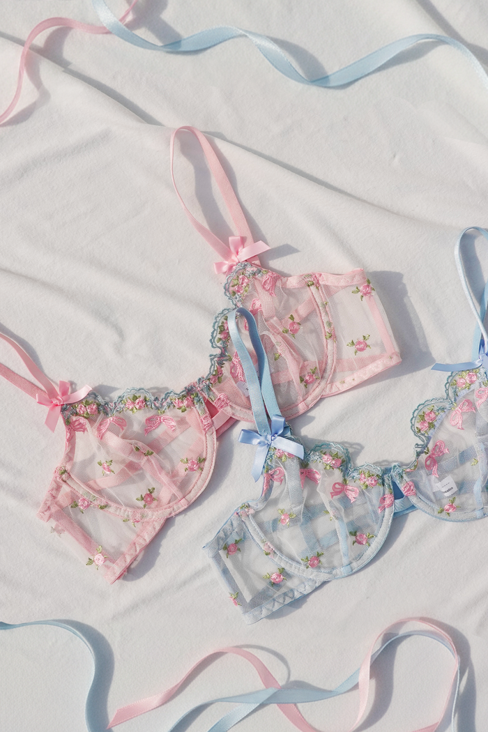 Baby Blue Bra and Panty Set