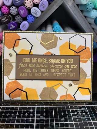 BASICS: 1" Hexagons