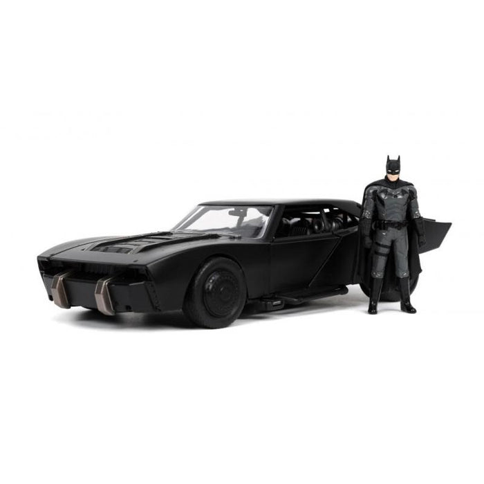 Batman - 2022 Batmobile with Batman figure Hollywood Rides 1:24 Scale Die Cast Vehicle