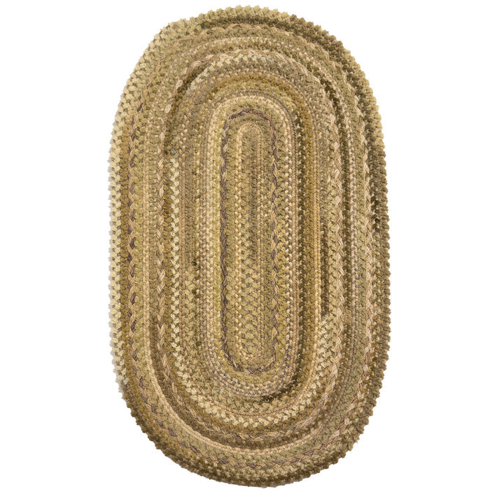 Bayview Neutral Braided Rug Oval image