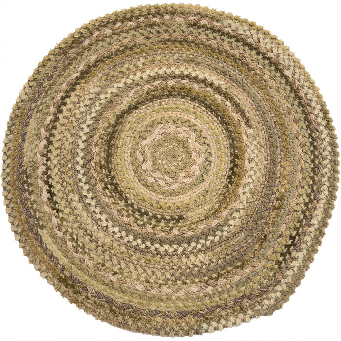 Bayview Neutral Braided Rug Round image