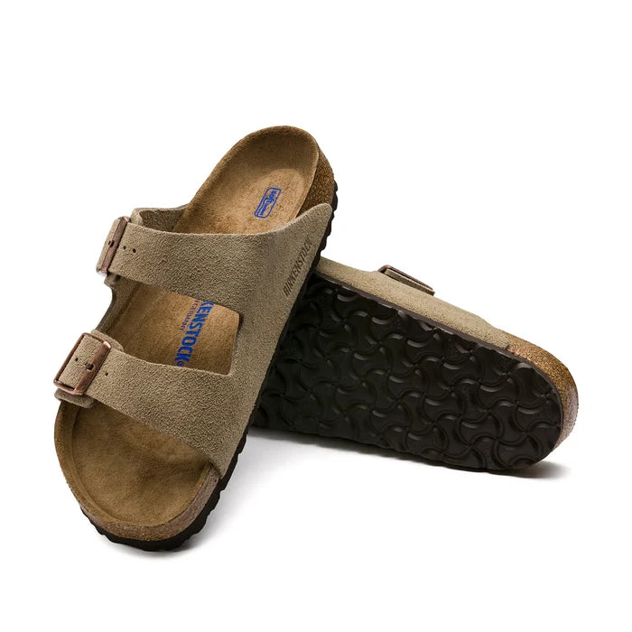 Birkenstock Arizona SFB Suede Leather Brown Color