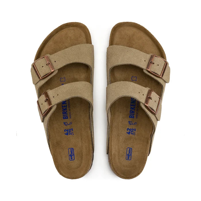Birkenstock Arizona SFB Suede Leather Brown Color
