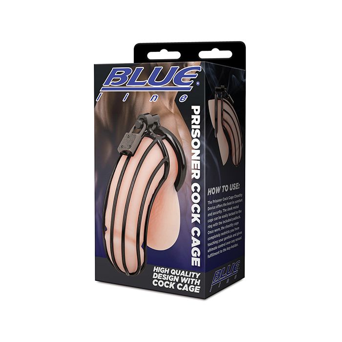Blue Line Prisoner Cock Cage