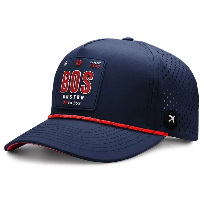 Boston Performance Revolve Navy color 3Quarter front view