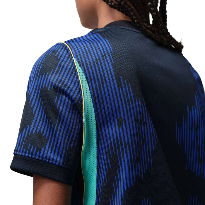 Brazil 2026 Stadium Away Big Kids' Jordan Dri-FIT Soccer Replica Jersey