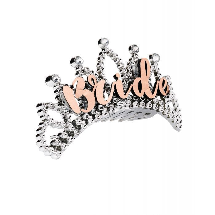 Bride Tiara - Rose Gold