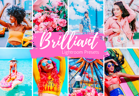 Brilliant Vibrant Mobile Lightroom Presets - 5 Presets