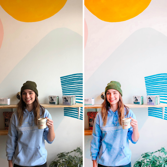 Brilliant Vibrant Mobile Lightroom Presets - 5 Presets