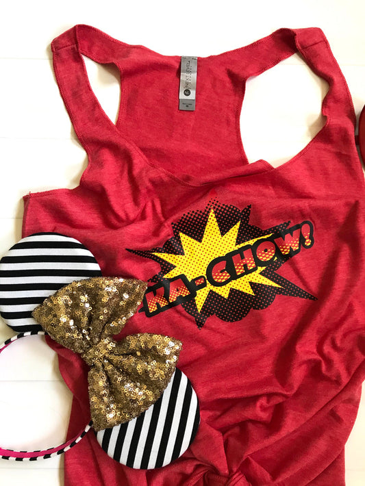 Cars Lightning McQueen Kachow Tank Top