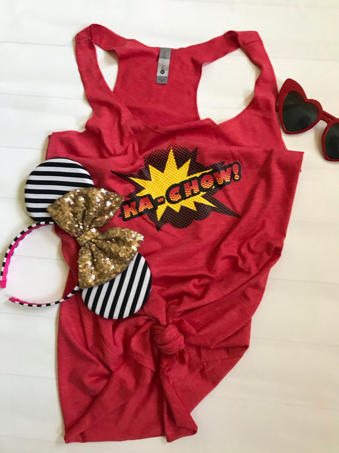 Cars Lightning McQueen Kachow Tank Top