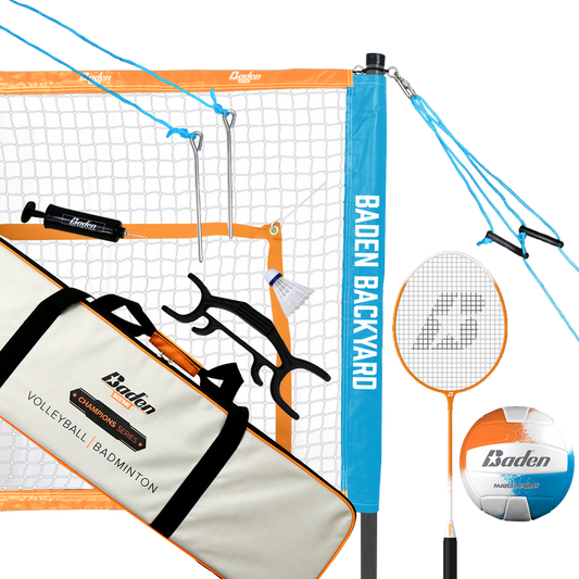 Champions Volleyball & Badminton Set