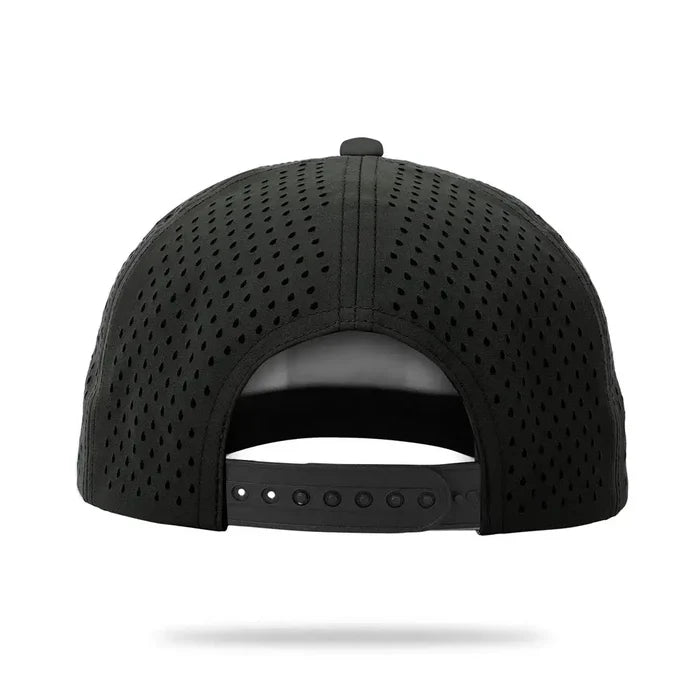 Chicago Performance Cap Black color Back  view