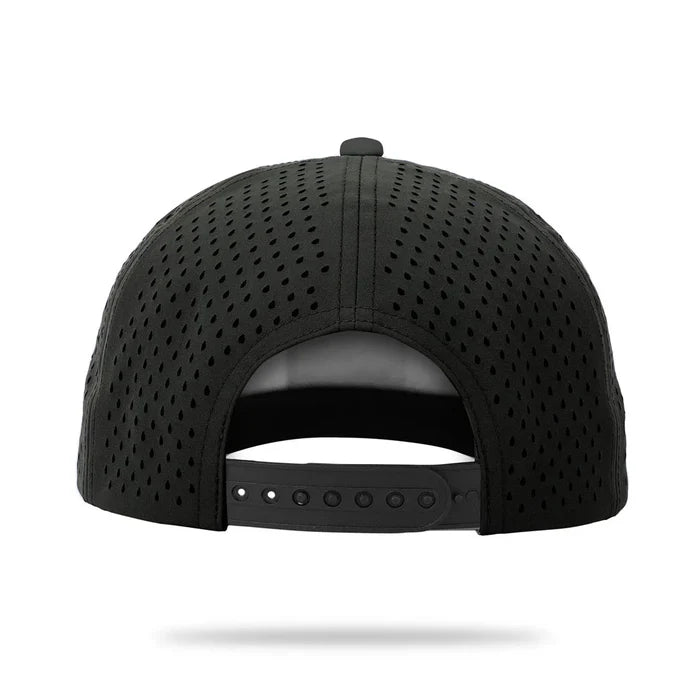 Chicago Performance Revolve Cap Black/White Rope  color Back view