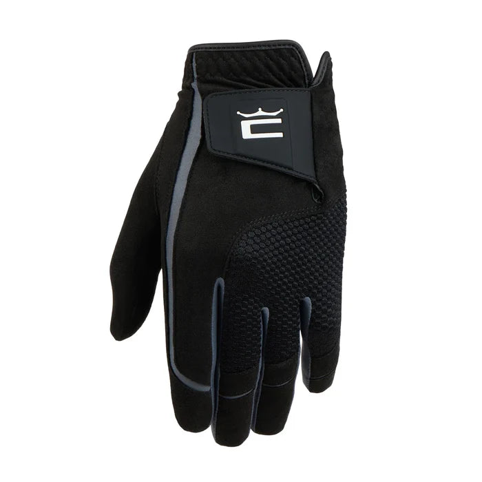 Puma Golf Men's StormGrip Rain-Pair Golf Glove black color.