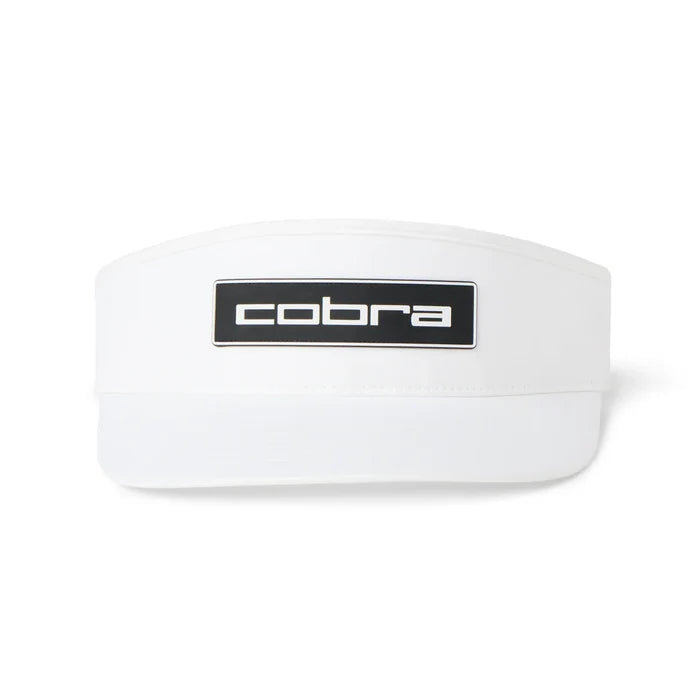 Cobra Golf Men's Tour Golf Visor white color.