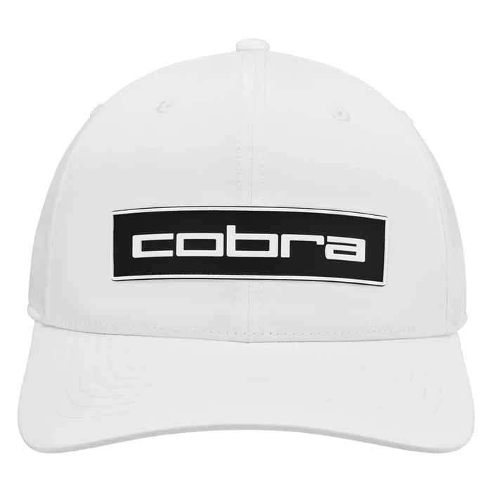 Cobra Golf Men's Tour Tech Cap white color.