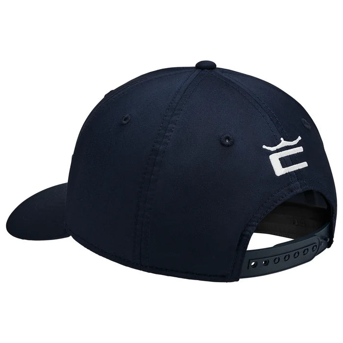 Cobra Golf Men's Tour Tech Cap navy color.