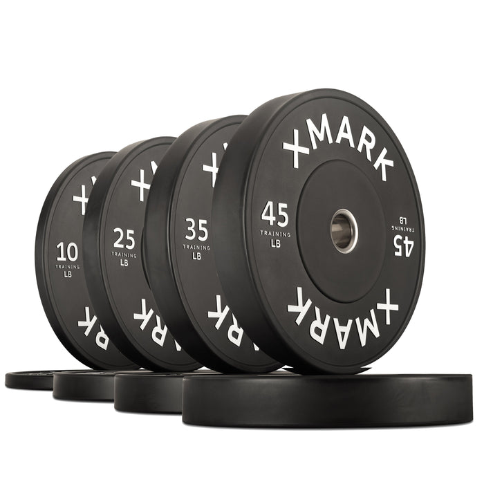 Commercial Black Bumper Plates (LB)