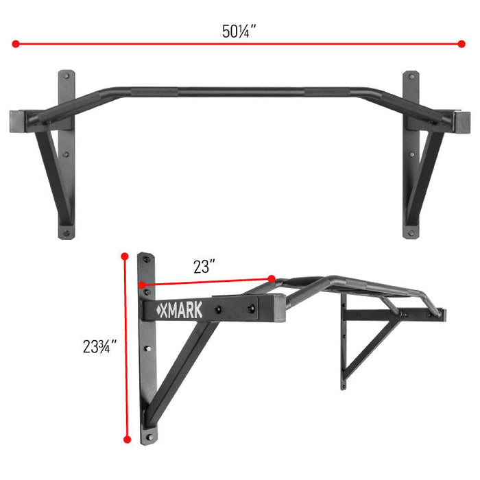 Commercial Wall Mounted Multi Grip Pull Up Bar Ranked #1 Men’s Health
