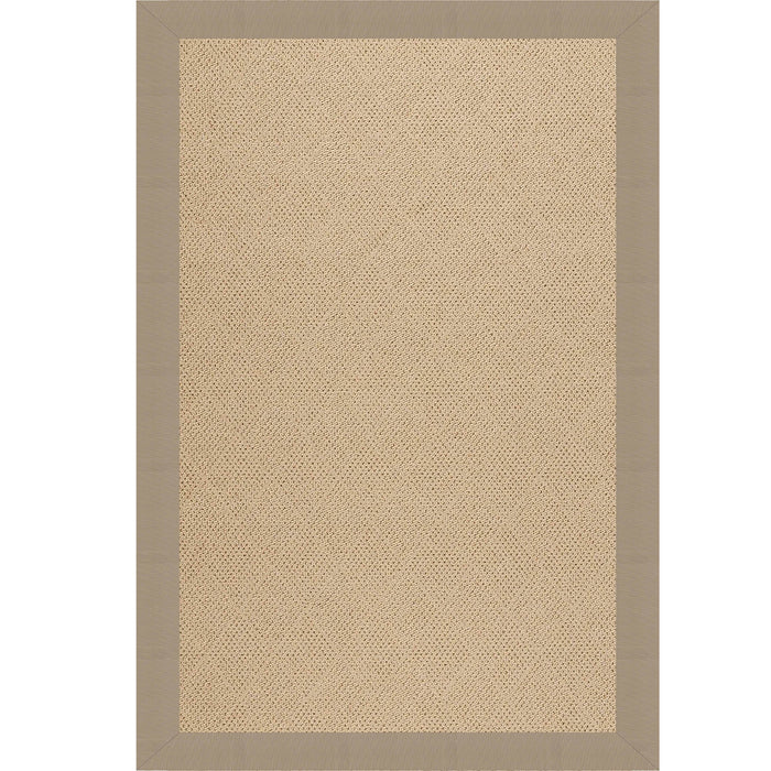 Creative Concepts-Cane Wicker Canvas Linen Indoor/Outdoor Bordere Rectangle image