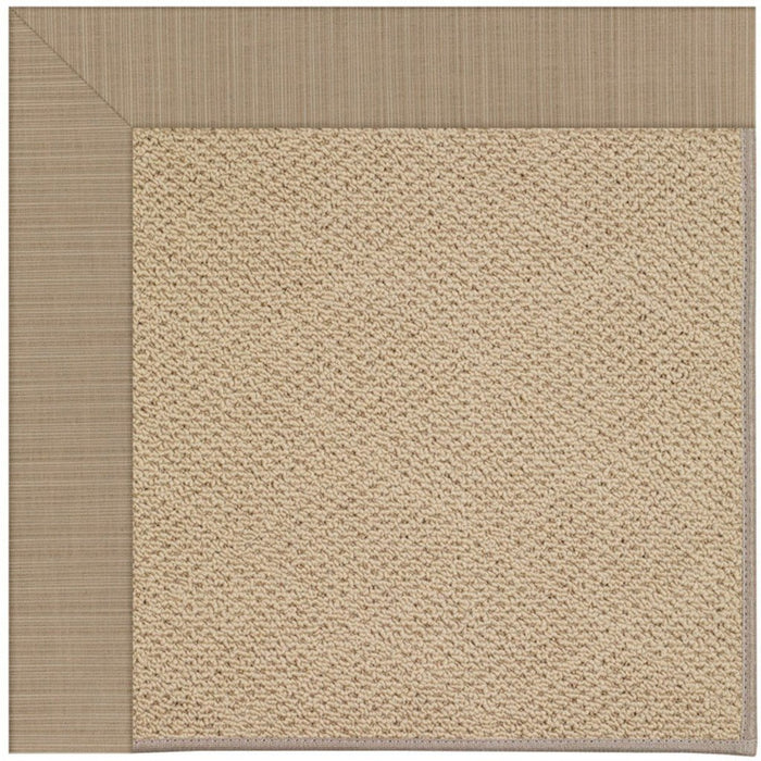 Creative Concepts-Cane Wicker Dupione Sand Machine Tufted Rug Rectangle image
