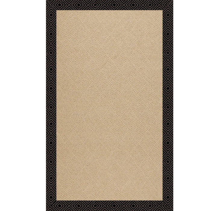 Creative Concepts-Cane Wicker Fortune Lava Indoor/Outdoor Bordere Rectangle image