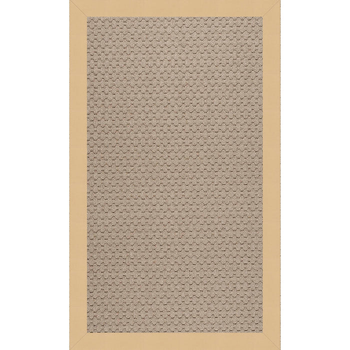 Creative Concepts-Grassy Mtn. Canvas Antique Beige Indoor/Outdoor Bordere Rectangle image