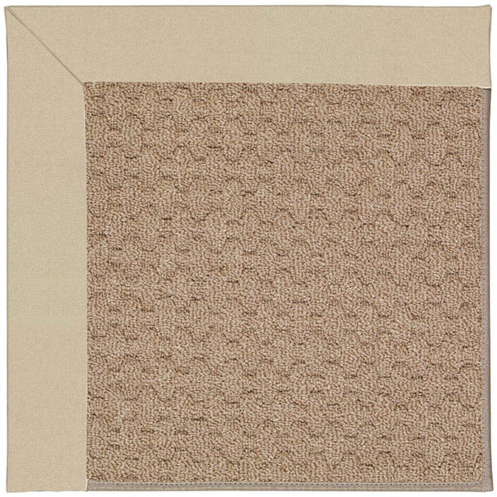 Creative Concepts-Grassy Mtn. Canvas Antique Beige Indoor/Outdoor Bordere Rectangle image