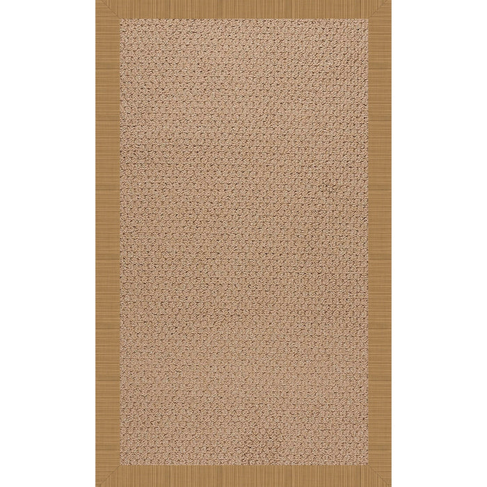 Creative Concepts-Raffia Dupione Bamboo Indoor/Outdoor Bordere Rectangle image