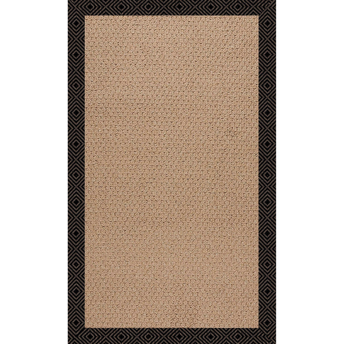 Creative Concepts-Raffia Fortune Lava Indoor/Outdoor Bordere Rectangle image
