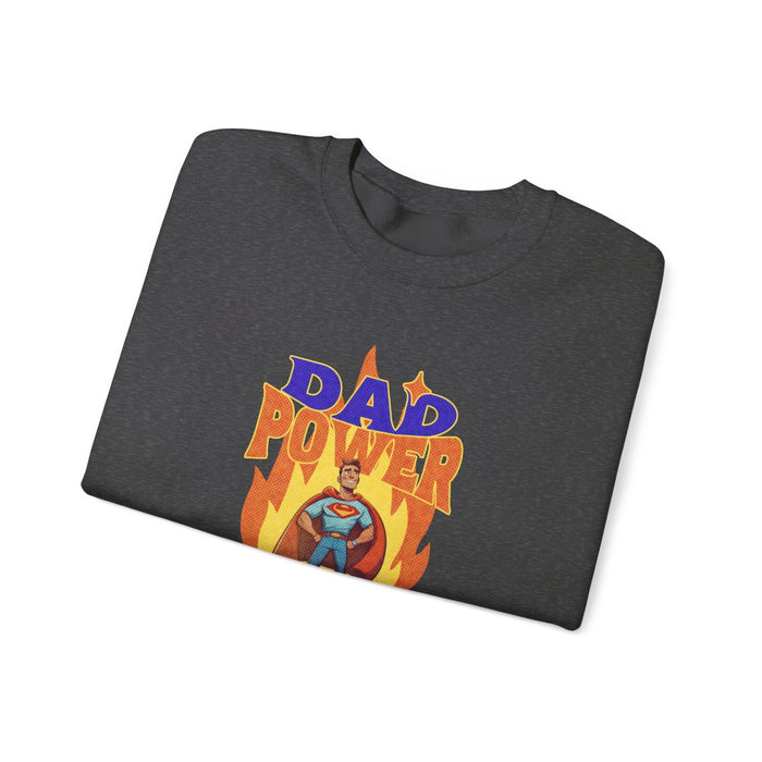 Dad Power On Sweatshirt - funny sweatshirt by Cheeky Business