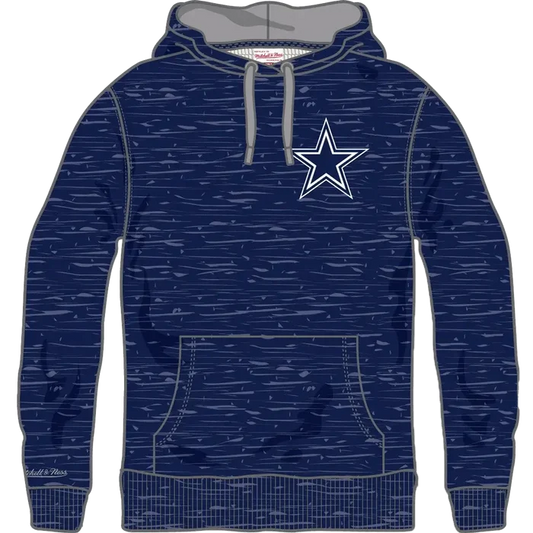 Dallas Cowboys Mitchell & Ness Classic French Terry Hoodie Navy color
