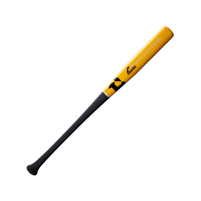 DeMarini 2027 The Woods Wood Composite (-3) BBCOR Baseball Bat Yellow Color