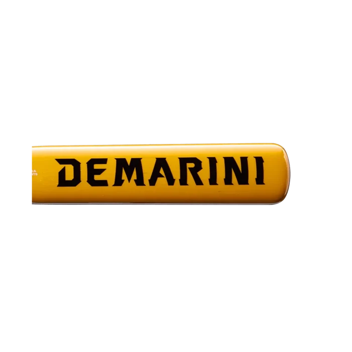DeMarini 2027 The Woods Wood Composite (-3) BBCOR Baseball Bat Yellow Color