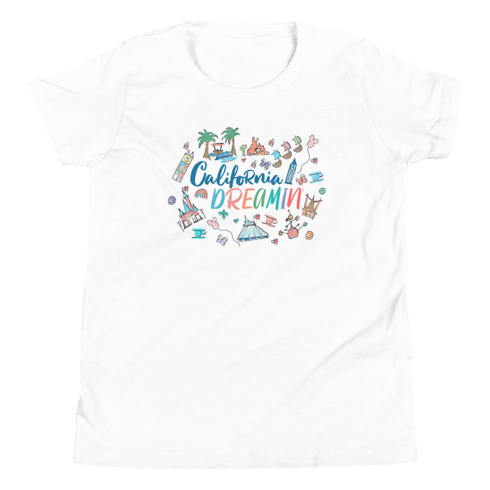 Disneyland California Dreaming Youth Short Sleeve T-Shirt
