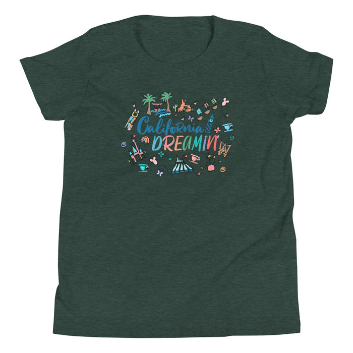 Disneyland California Dreaming Youth Short Sleeve T-Shirt