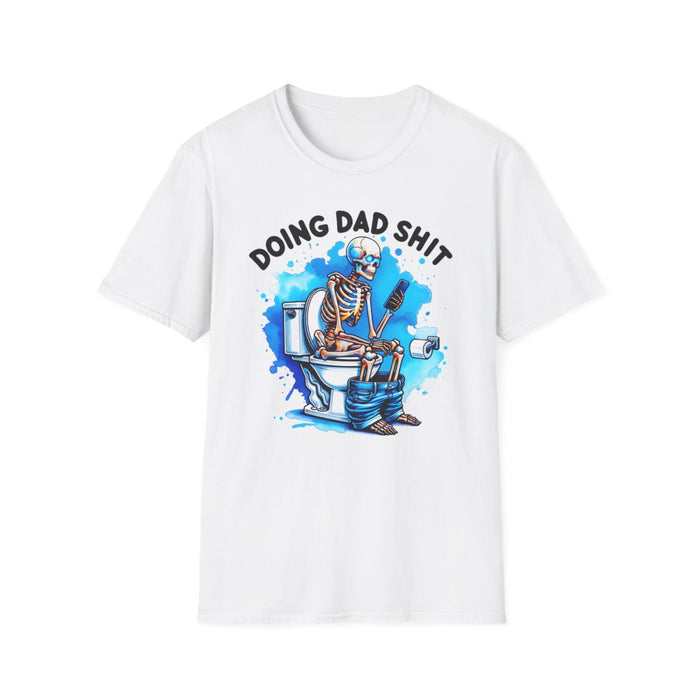 sport grey t-shirt with doing dad sh*t bold statement