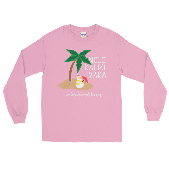 Dole Whip Melekalikimaka Hawaiian Christmas Shirt Long Sleeve Shirt