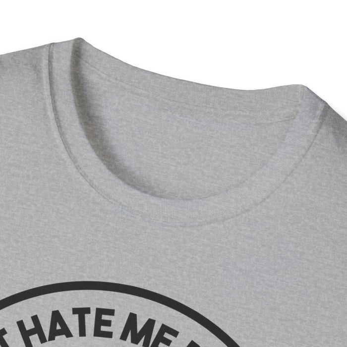 Don't Hate Me Because I'm Beardiful T-Shirt - funny t-shirt by Cheeky Business