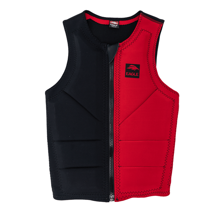 Eagle Men's Solid Impact Vest - Black/Red