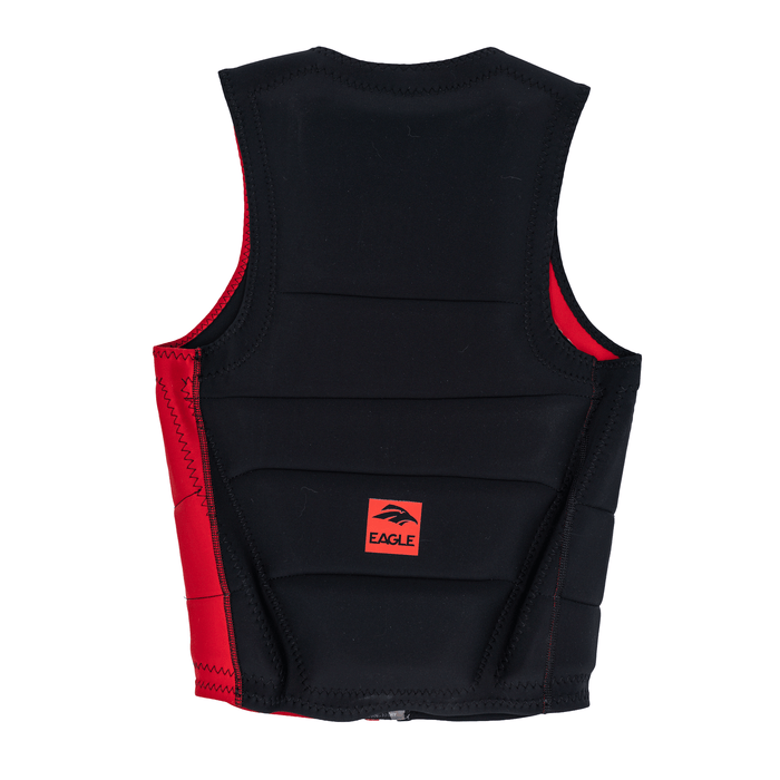Eagle Men's Solid Impact Vest - Black/Red
