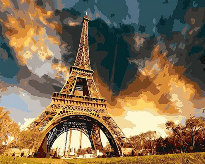 Eiffel Tower DIY Painting Kit
