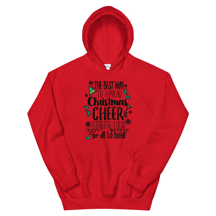 Elf Christmas Hoodie Sweatshirt Buddy the Elf Christmas Shirt for Him Unisex Hoodie Sweatshirt