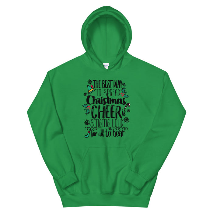 Elf Christmas Hoodie Sweatshirt Buddy the Elf Christmas Shirt for Him Unisex Hoodie Sweatshirt