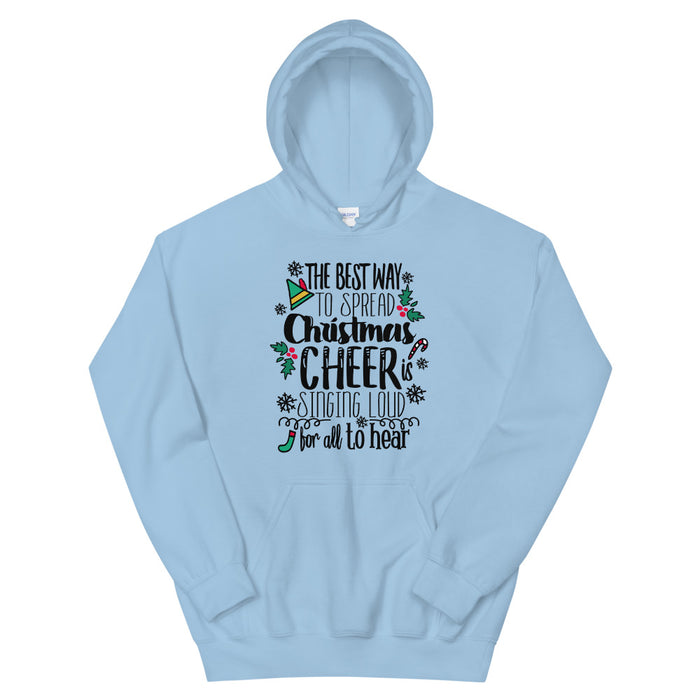 Elf Christmas Hoodie Sweatshirt Buddy the Elf Christmas Shirt for Him Unisex Hoodie Sweatshirt